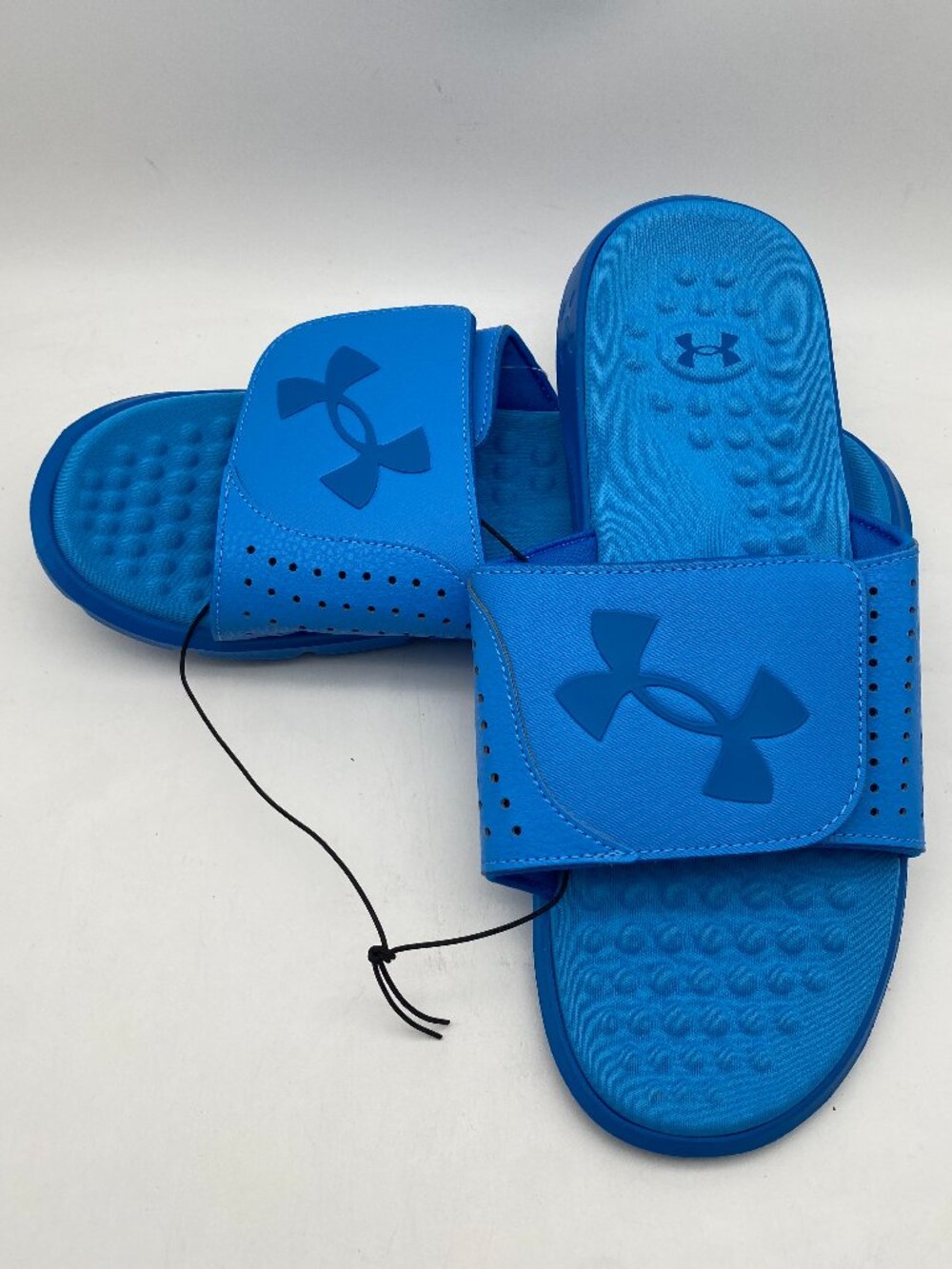 UNDER ARMOUR IGNITE PRO SLIDE SANDAL BLUE US MEN SIZE 10